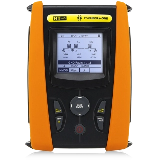 PVCHECKS-ONE přístroj pro testování elektrické bezpečnosti a řešení problémů ve FV systémech do 1000V/30A